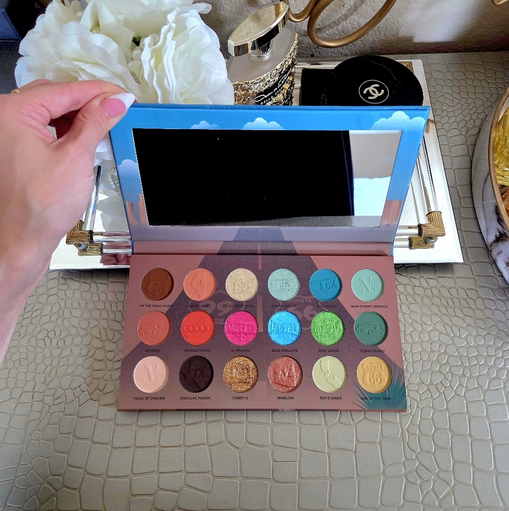 Nomad Cosmetics America's Route 66 Eyeshadow Palette